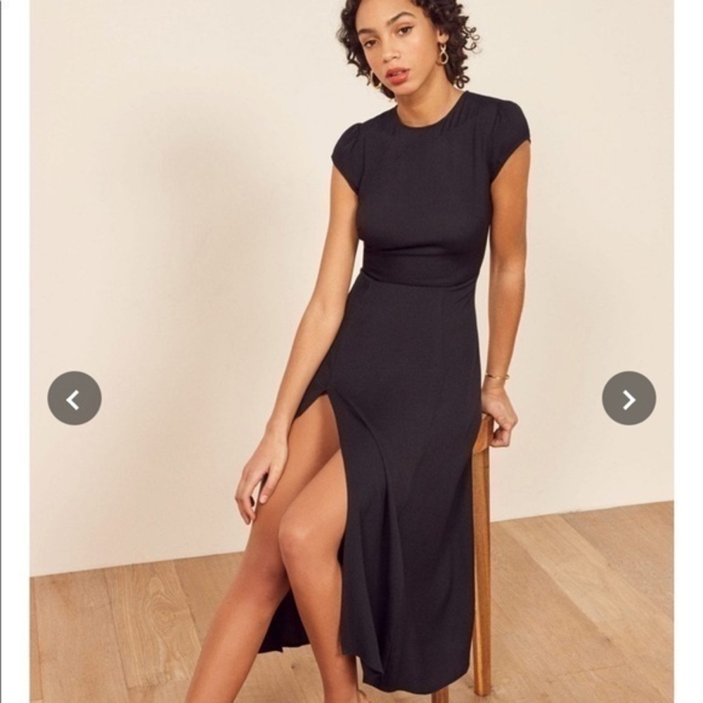 Reformation Gavin Dress in Black *NEW*
